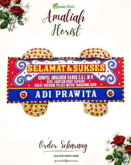 Papan Bunga Ucapan Selamat Thehok